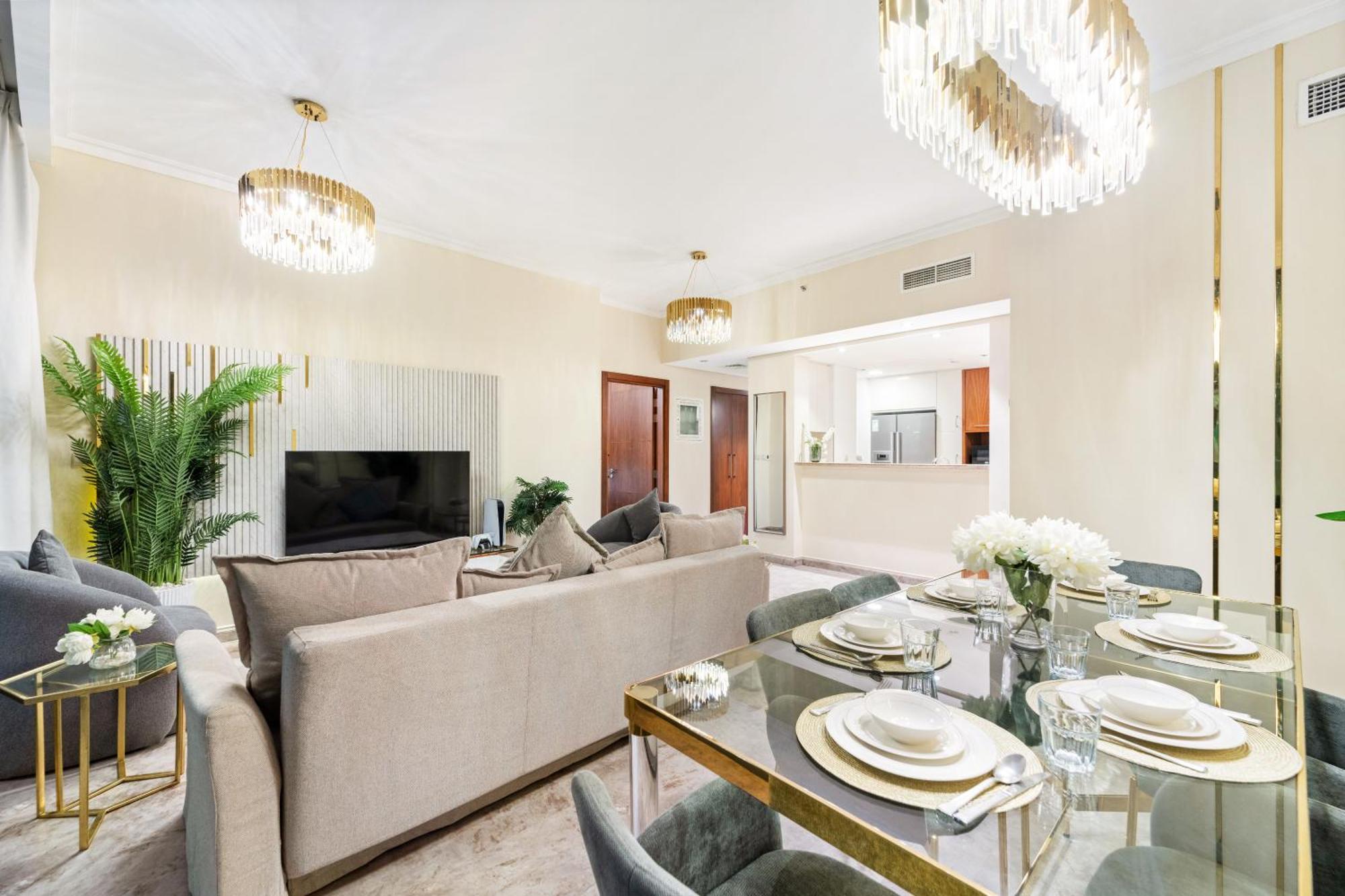First Class 2Br With Full Dubai Skyline & Sea View Экстерьер фото