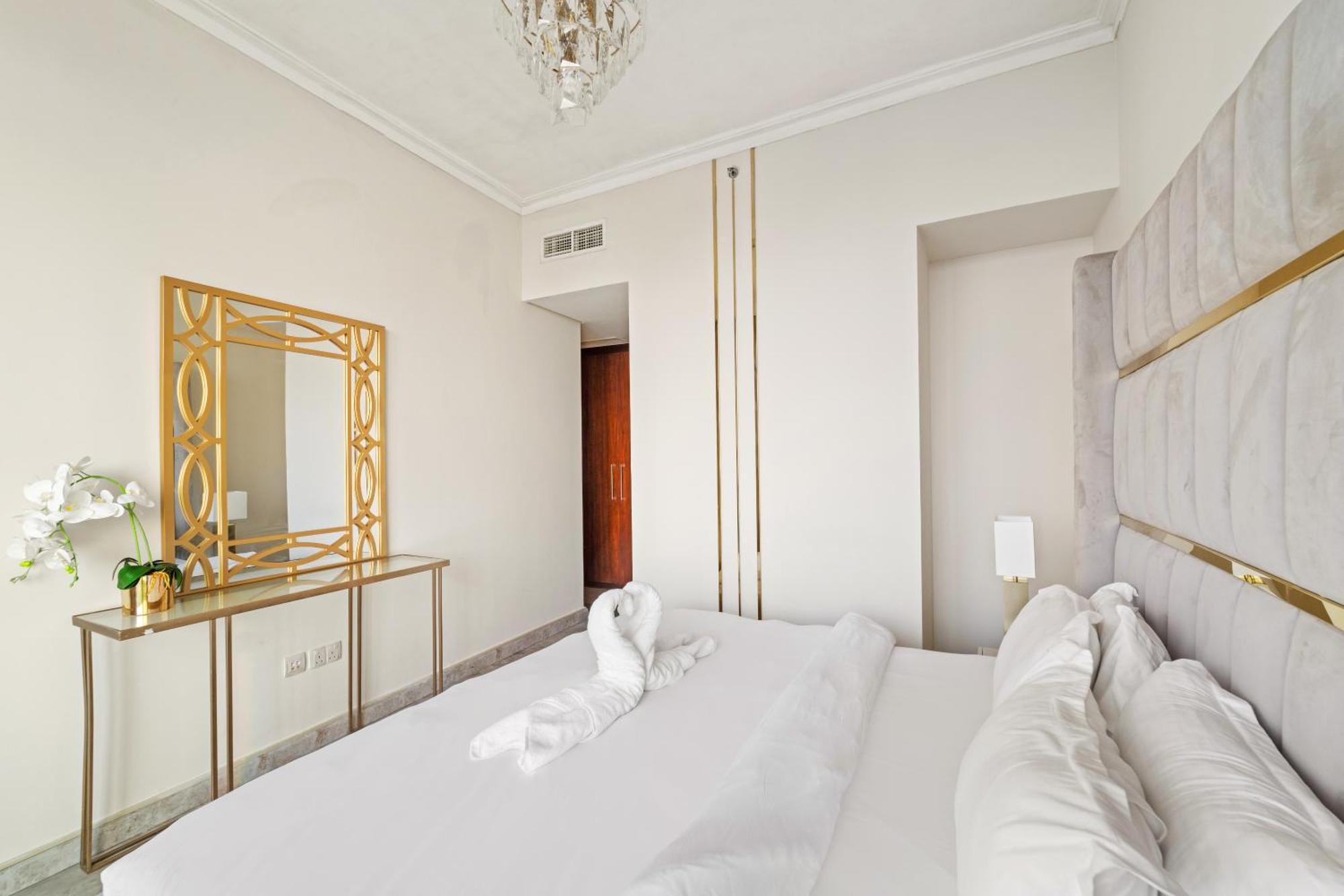 First Class 2Br With Full Dubai Skyline & Sea View Экстерьер фото