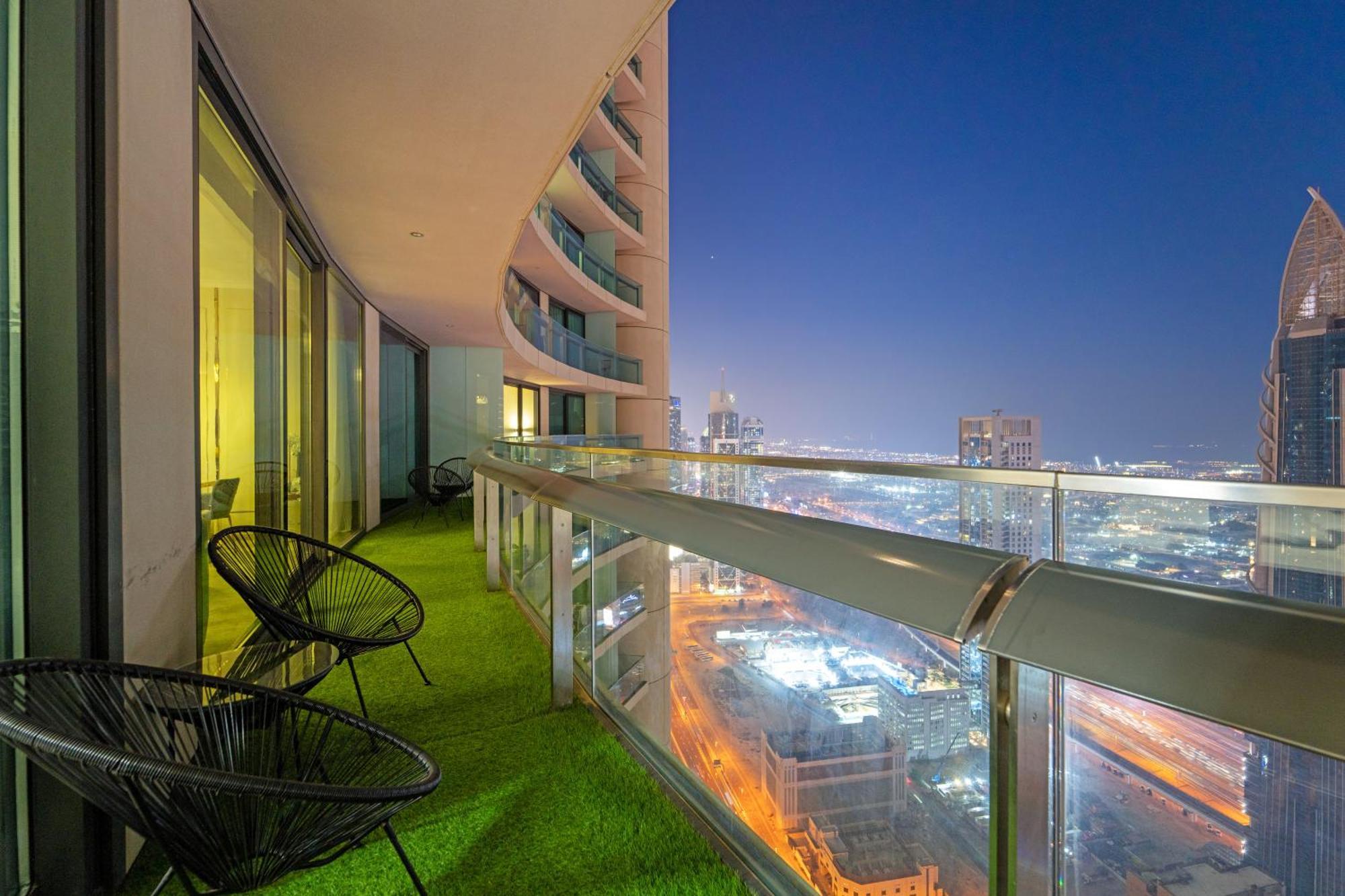 First Class 2Br With Full Dubai Skyline & Sea View Экстерьер фото