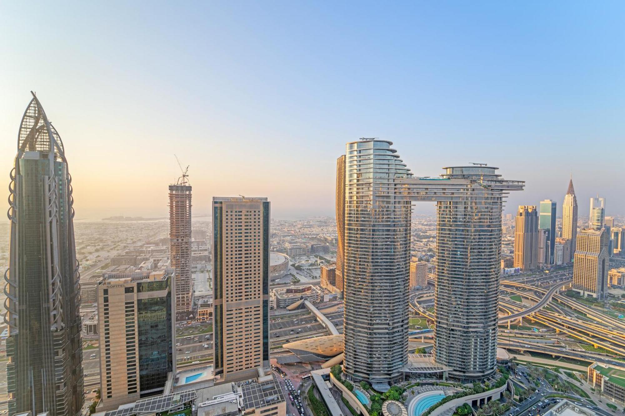 First Class 2Br With Full Dubai Skyline & Sea View Экстерьер фото