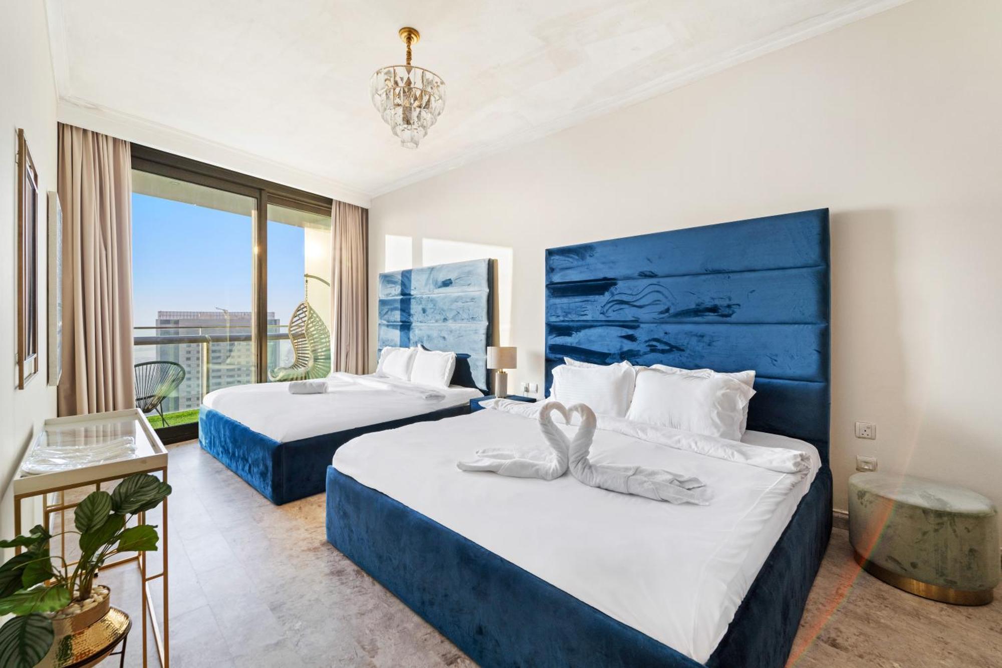 First Class 2Br With Full Dubai Skyline & Sea View Экстерьер фото
