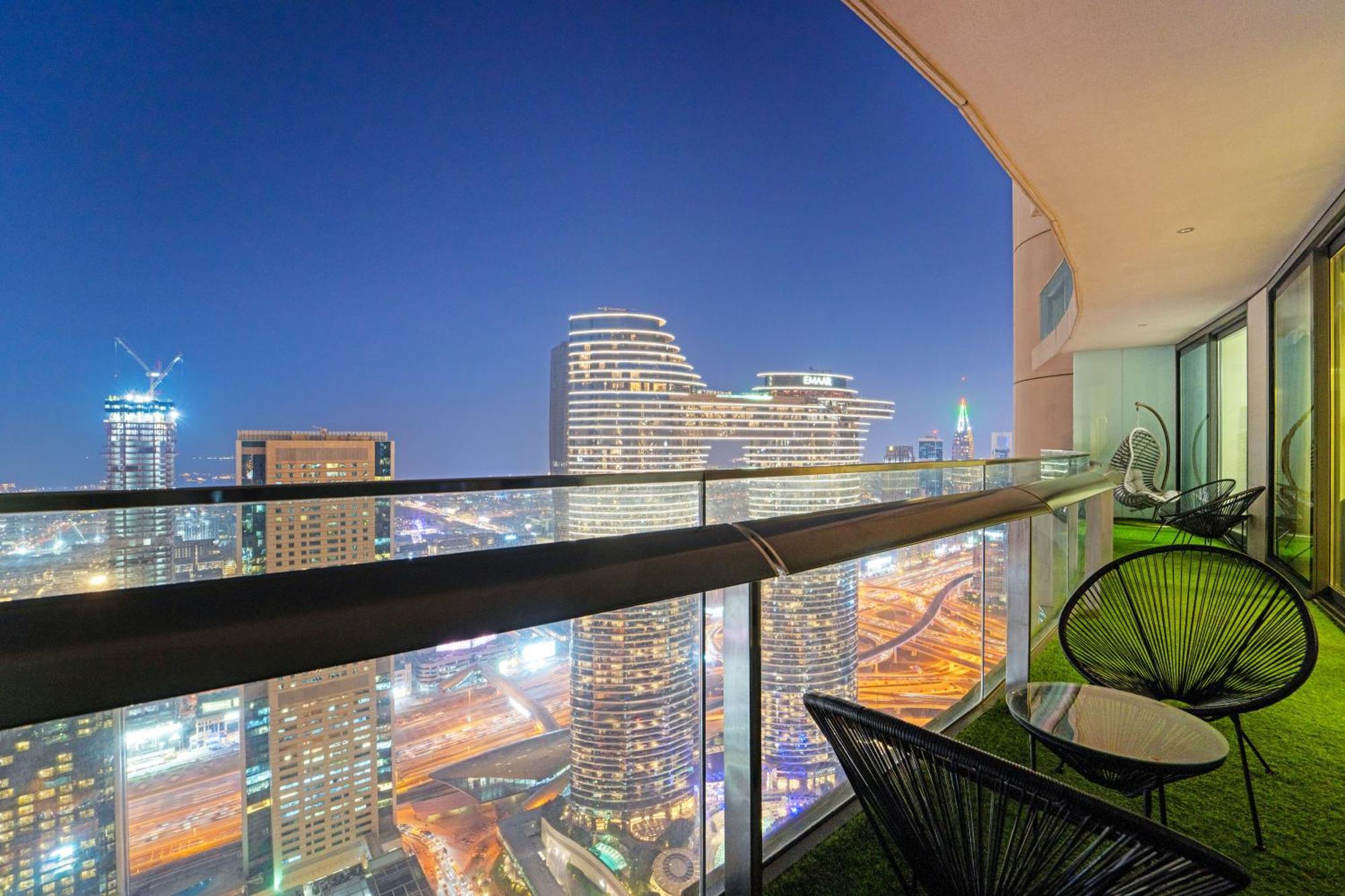 First Class 2Br With Full Dubai Skyline & Sea View Экстерьер фото